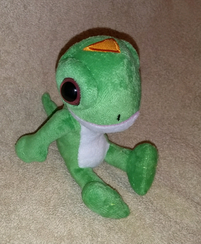 Geico Gecko Lizard Plush Mascot Advertising Toy Figure in Arts & Collectibles in Truro