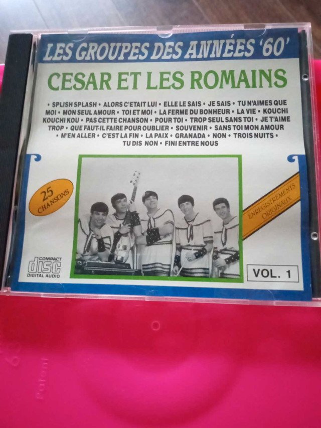 Groupes des années 60 Cesar et les Romains  dans CD, DVD et Blu-ray  à Saint-Hyacinthe