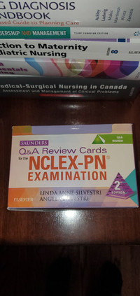 Nursing review cards for NCLEX-PN examination