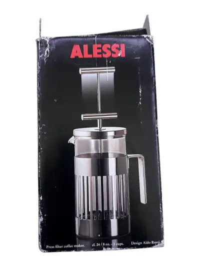 ALESSI Press Filter coffee maker, View more