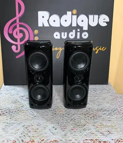 Insignia NS-SP211 2-Way Satellite Speakers, Shielded, View more