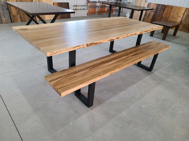 Dining room tables for sale! Solid wood. Live edge.  in Dining Tables & Sets in London - Image 6