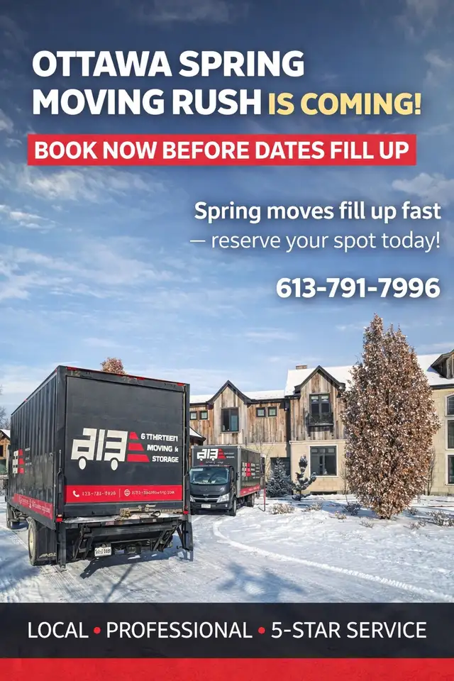 400+ 5 ⭐️ Reviews | 6Thirteen Moving Ottawa in Moving & Storage in Ottawa - Image 3