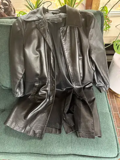 Acton Leather Jacket, View more