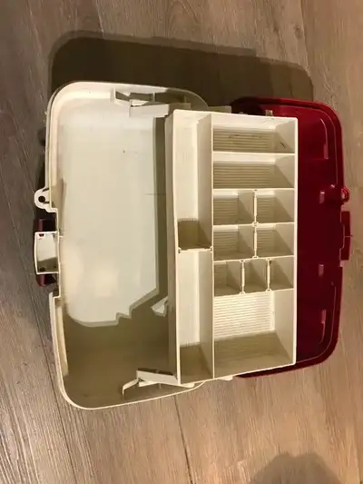 Brand new Fishing tackle and fishing box, View more