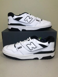 New Balance 550 White/Black (Size 12 brand new)