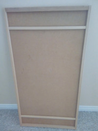 Free pine wood frame with fibreboard