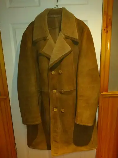 Men shearling coat, View more
