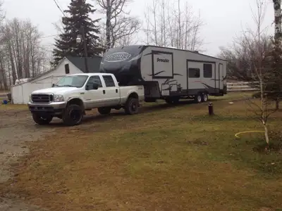 IS THIS STILL AVAILABLE AND TIRE KICKERS WILL BE IGNORED!! 4 SEASON CAMPER! 2015 Prowler P299 37’ fi...