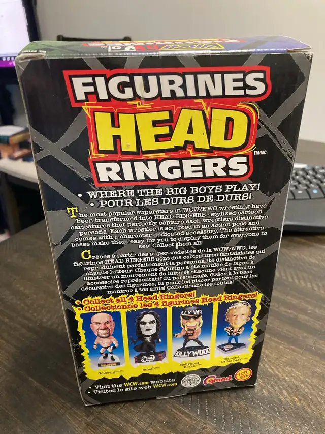 1999 Sting Head Ringers Bobble Head in Arts & Collectibles in Winnipeg - Image 5