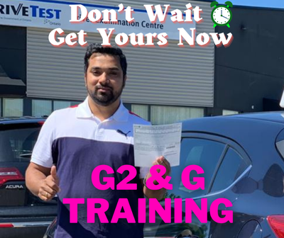 G 2 & G Driving Lessons-MTO Apd Driving Instructor@ 647-978-8670, View more