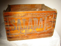 Antique Wood Crate - Great Condition