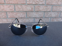 Kids Semi Mirrored Aviator Sunglasses UV Protected Perfect Shape