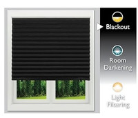 REDI SHADE  BLACKOUT PLEATED PAPER SHADE