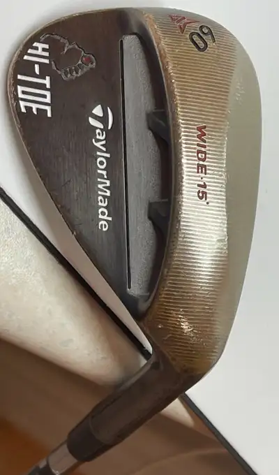 . TaylorMade Hi-Toe Bigfoot Milled GrindRaw Face 60/15 Wedge, View more