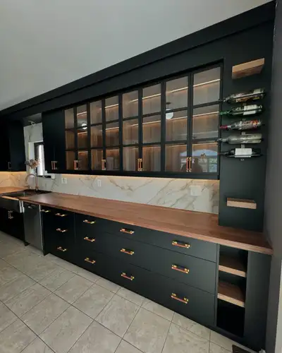 kitchen cabinets & countertops, closets, laundry , View more