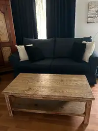 Sofa love seat & coffee table