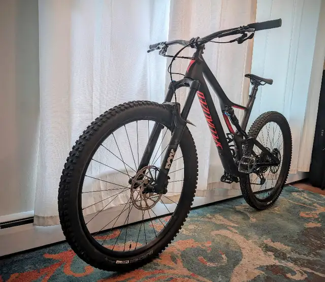 2020 Specialized Stumpjumper FSR XL Comp Carbon 29-er in Mountain in Calgary - Image 3