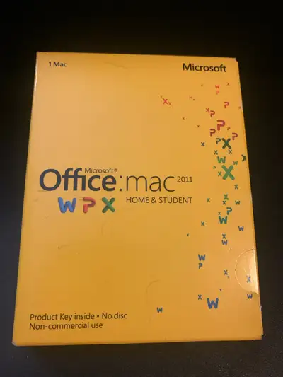 Offering Microsoft Office:mac 2011 Home & Student edition, perfect for your Mac. This software suite...