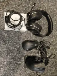 MSI headphones and 2 mice 