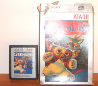 Gremlins Atari 2600. Rare 1986. Retro gaming. Cart and box.