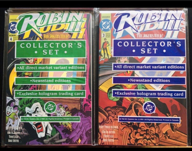 Robin II The Joker’s Wild Collector’s Set 1991 #1,2,3,4 in Comics & Graphic Novels in Brantford - Image 3