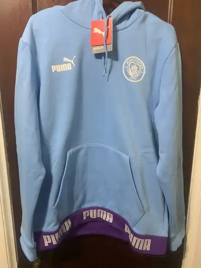Man City Puma EPL Hoodie Size M - NEW w/Tags, View more