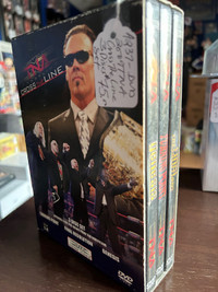 DVD TNA 2009 Cross The Line 3 Discs Set WWE Wrestling Booth 276