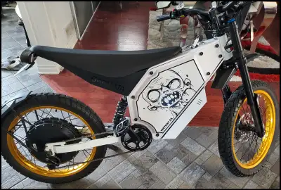 15KW enduro e-bike available. Almost brand new (less than 350kms). Super powerful, 15KW (5T motor fo...