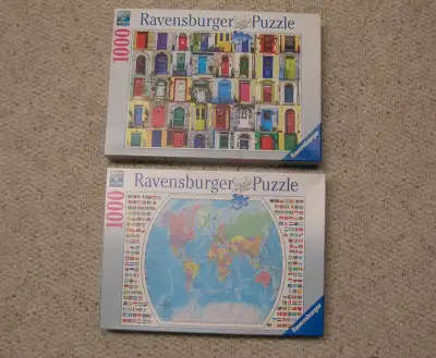 Two challenging Puzzles both for $5. Smoke free home. Located in Riverbend area.