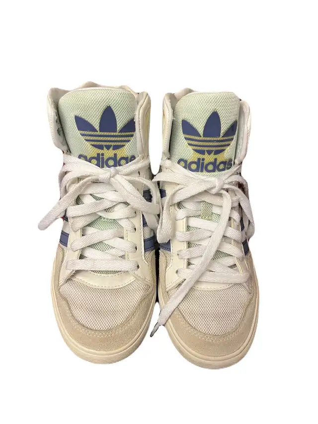 Adidas women’s size 5 Extaball high top sneakers, pastel in Women's - Shoes in Oshawa / Durham Region - Image 3