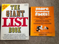 Vintage Books - Trivia Facts and Lists