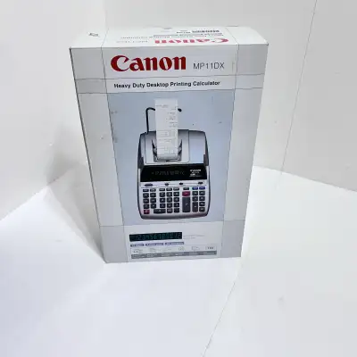 Canon MP11DX heavy duty desktop printing calculator, View more