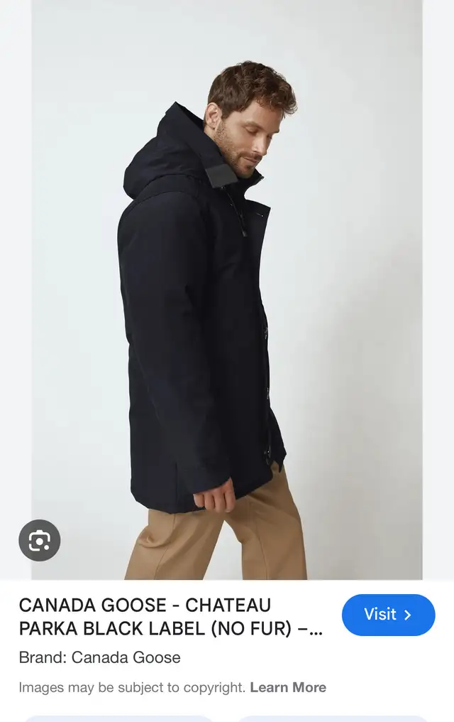 Authentic Canada Goose Chateau Men parka (size M) in Men's in Edmonton - Image 3