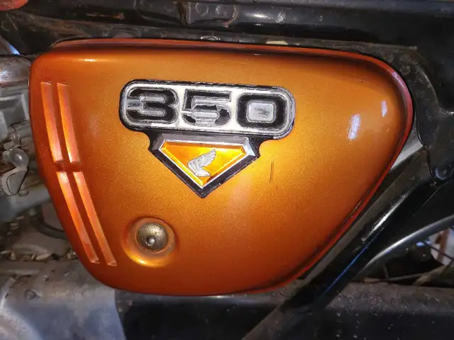 HONDA CB350 MOTORCYCLE in Street, Cruisers & Choppers in Kawartha Lakes - Image 5