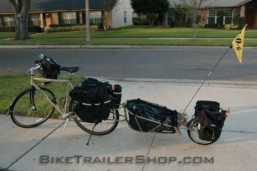 Bob Ibex touring / Bike packing trailer **for rent** in Other in Ottawa - Image 4