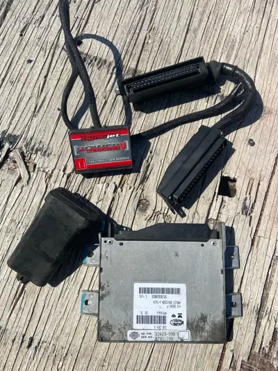 1998-2001 Harley touring magnetti marelli ecm+ sensor harness. Power commander 5, gauges and harness