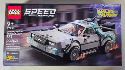 Lego Speed Champions Time Machine from Back to the Future 77256, View more