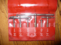 5/16"=6" Starrett set of 6 inside telescoping gauges