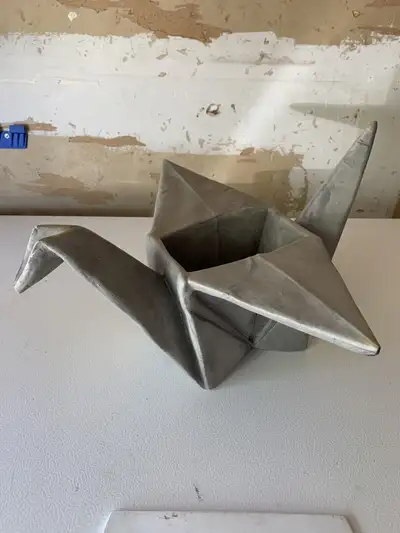 Origami Crane Planter, View more