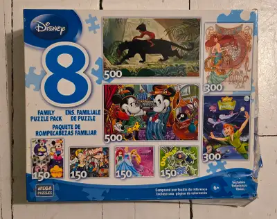 8 different puzzles