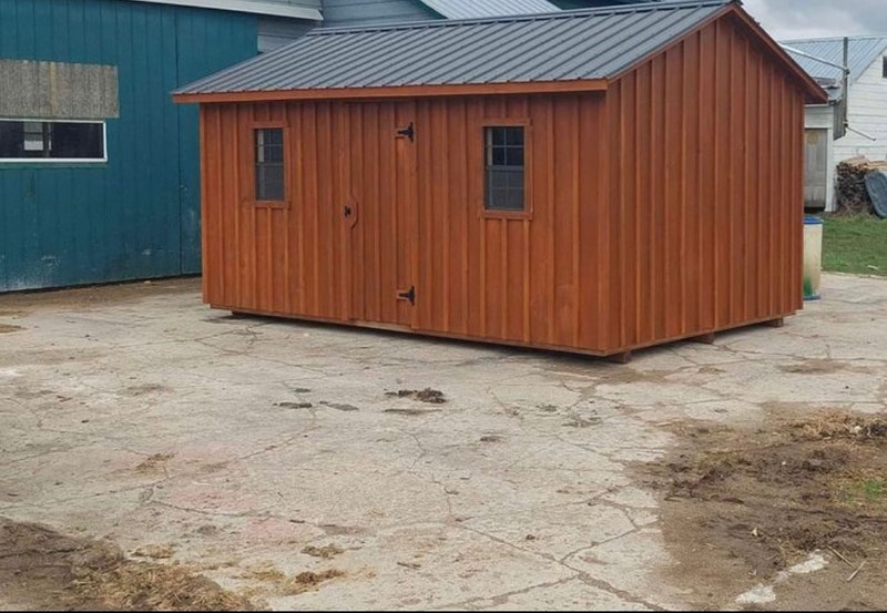 Shed 10’ x 16’ Fully Built or DIY kit Patio & Garden Furniture