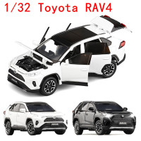 1/32 Toyota RAV4 Diecast Alloy Car Model Toy W. Sound&Light NEW