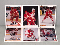 90s Calgary Flames Hockey Cards Makarov Rookie Theo Vernon 
