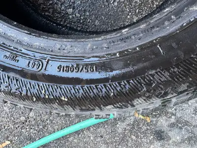 I am selling used Hercules 195/60R15 winter tires that are ready to provide reliable grip for your u...