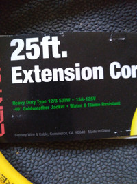 Century Electrical extension cord
