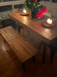 Zak Recycled Teak Dining Table for Sale!