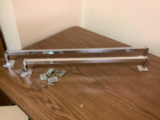 CHROME TOWEL BARS in Other in Edmonton