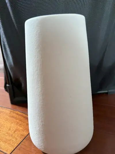 6" Tall White Vase, View more