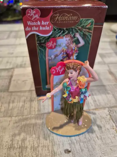 Bring a touch of vintage charm to your holiday decor with this delightful Heirloom Collection "I Lov...